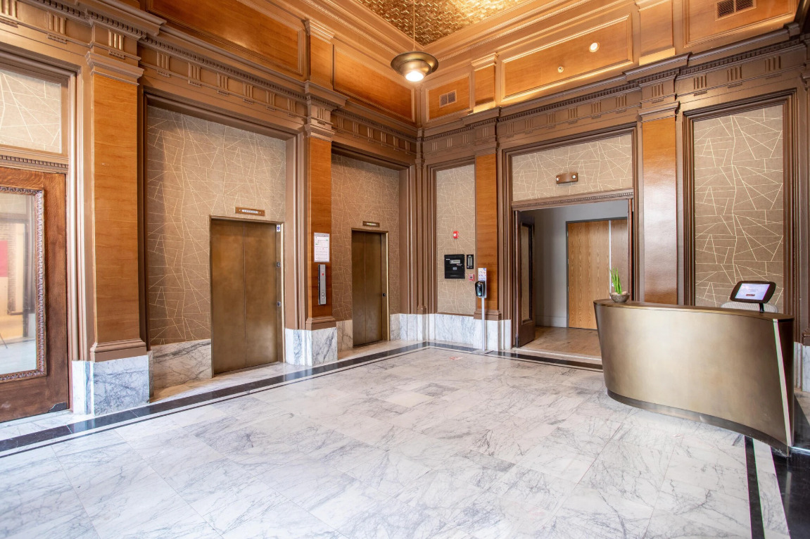 Entrance lobby at 965 Mission Street